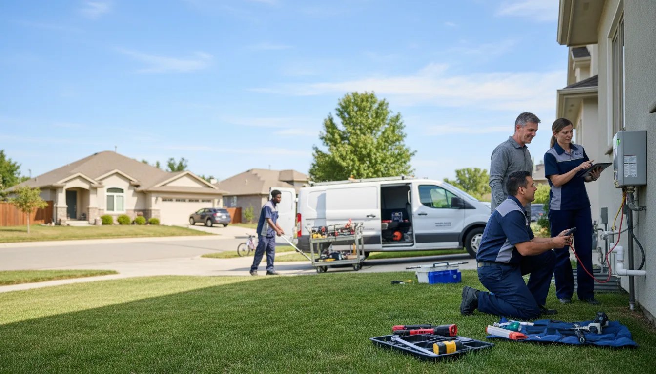 Tankless water heater service in Summit Argo, IL